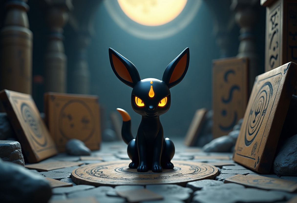 Umbreon Design Inspiration: Moon Mythology & Egyptian Origins